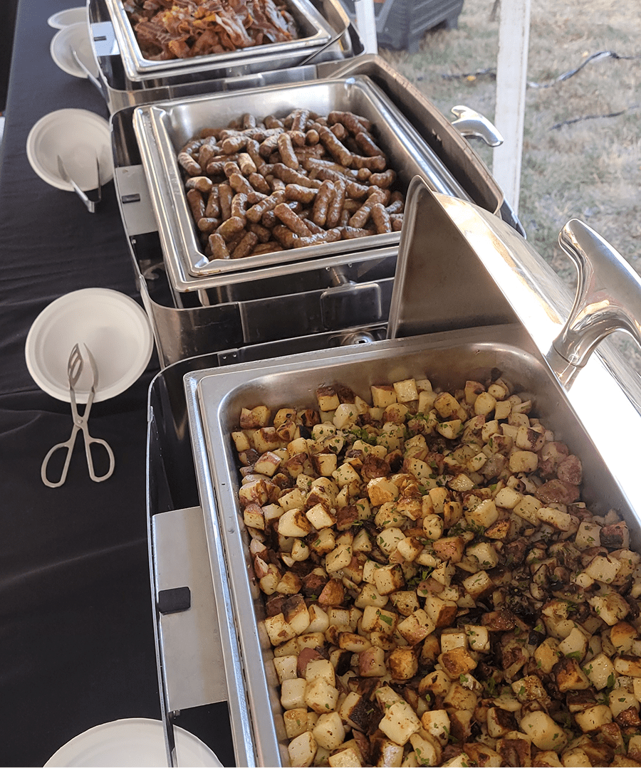 concert catering services chefs for hire