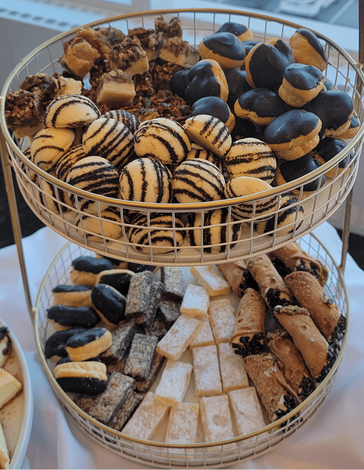 cookie and pastry display chefs for hire